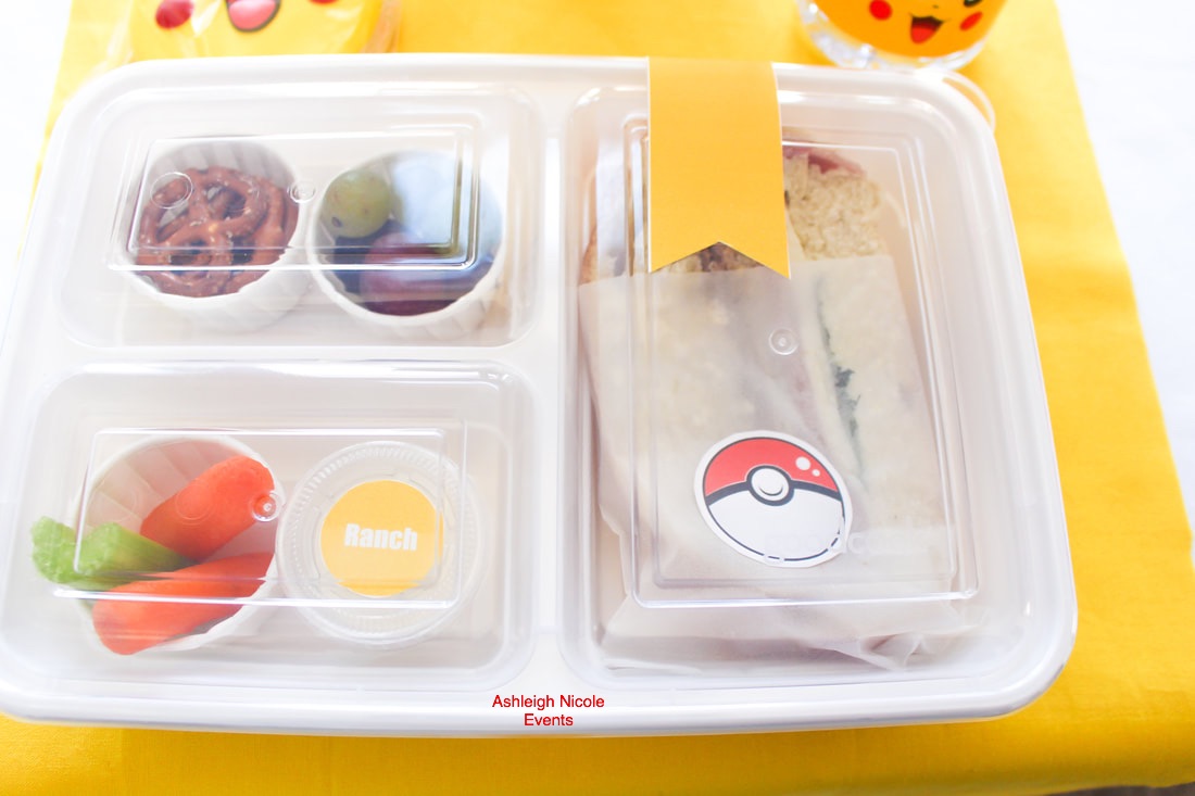 How I made Pokemon Lunch Boxes for a Pokemon Party - Lifestyle & DIY  blogger with a geeky craft interior